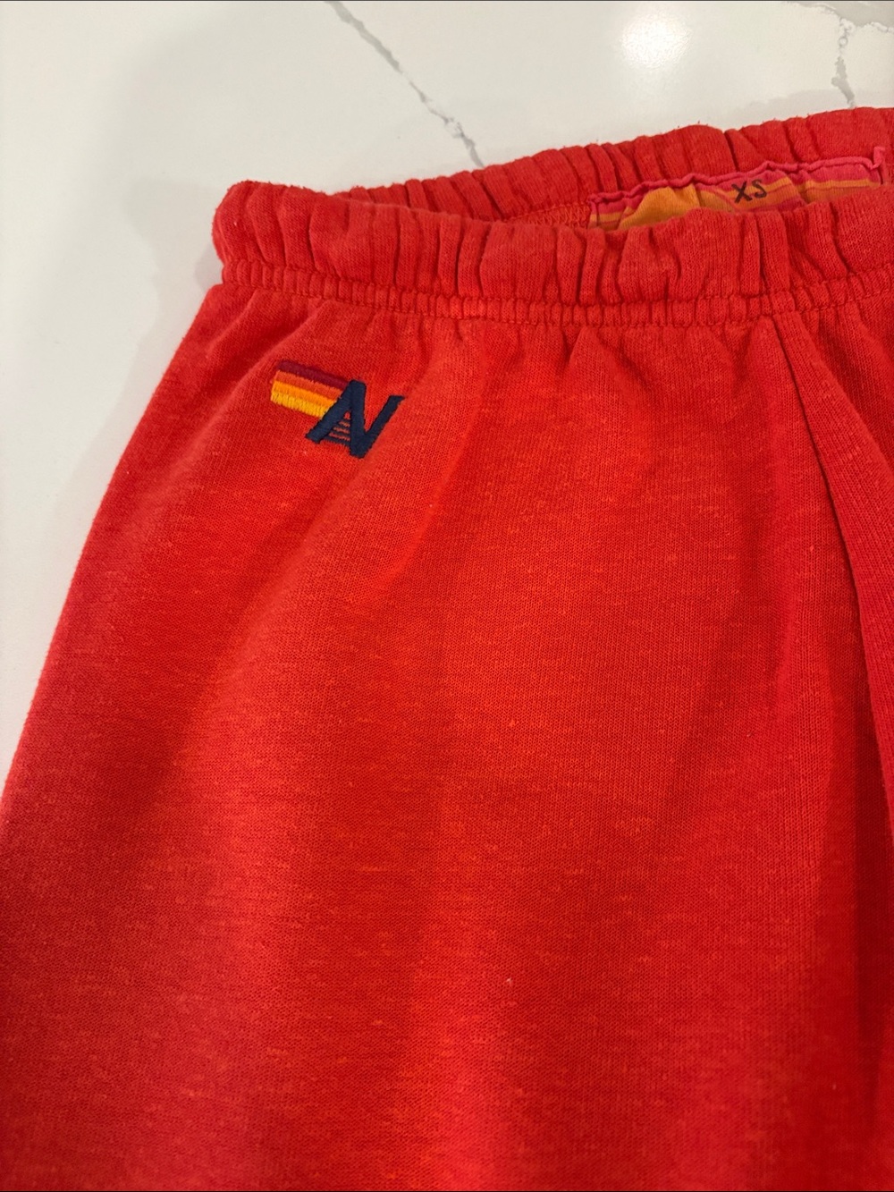 Aviator Nation Bolt Sweatpants ~ XS ~ Red - Picture 5 of 15